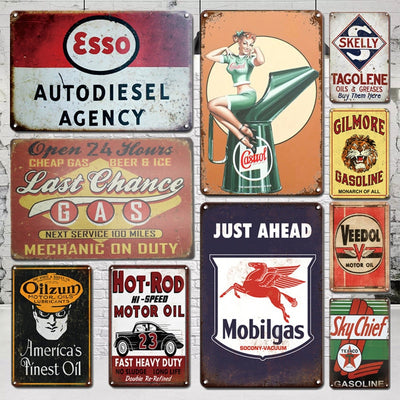 Vintage Garage Retro Poster