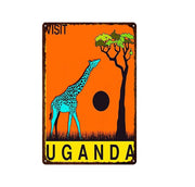 Vintage Poster African Logo