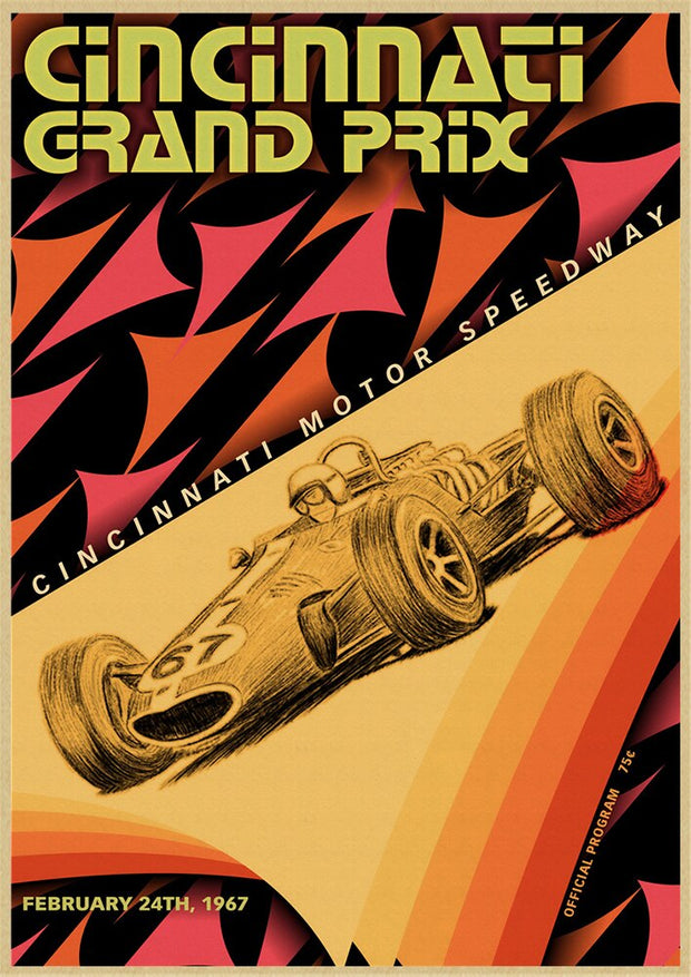 Vintage Poster Monaco Grand Prix