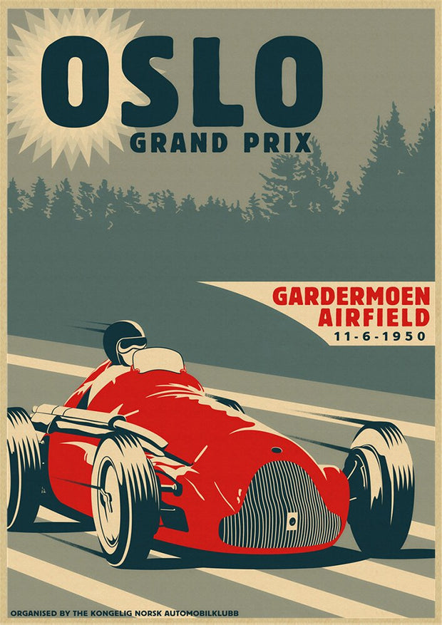 Vintage Poster Monaco Grand Prix