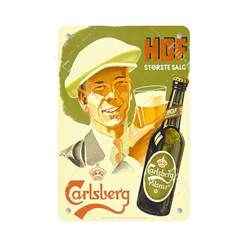 Vintage Poster Pinup Beer
