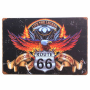 Vintage Poster Route 66