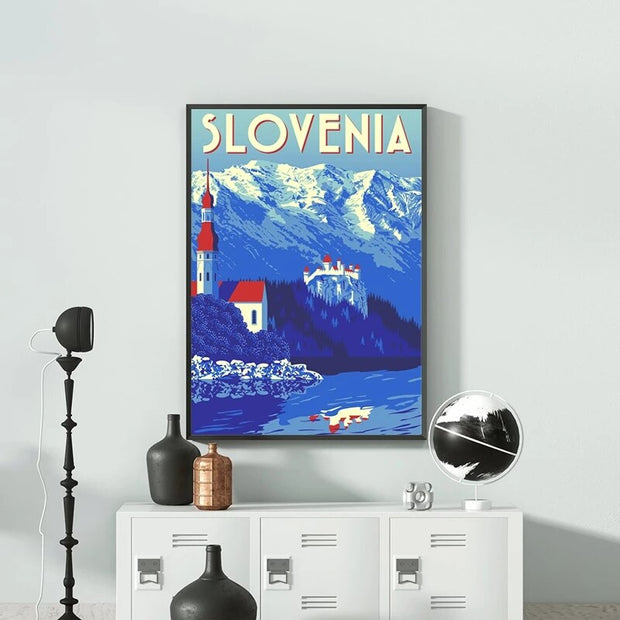 Vintage Poster Slovenia