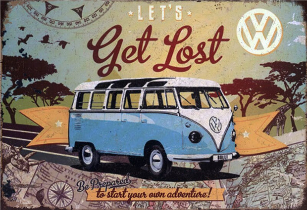 Vintage Poster Van