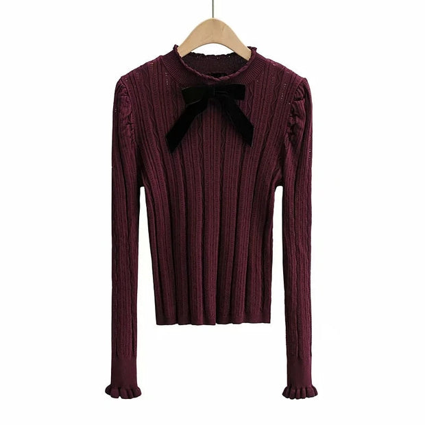 Vintage Pull Vin rouge