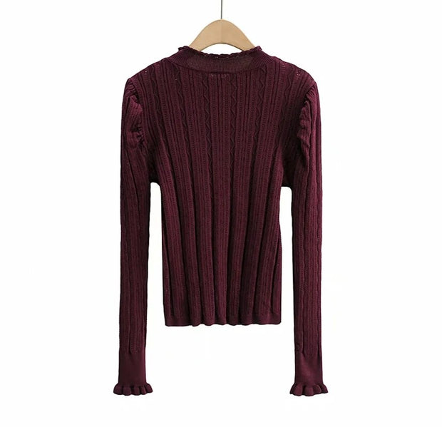 Vintage Pull Vin rouge