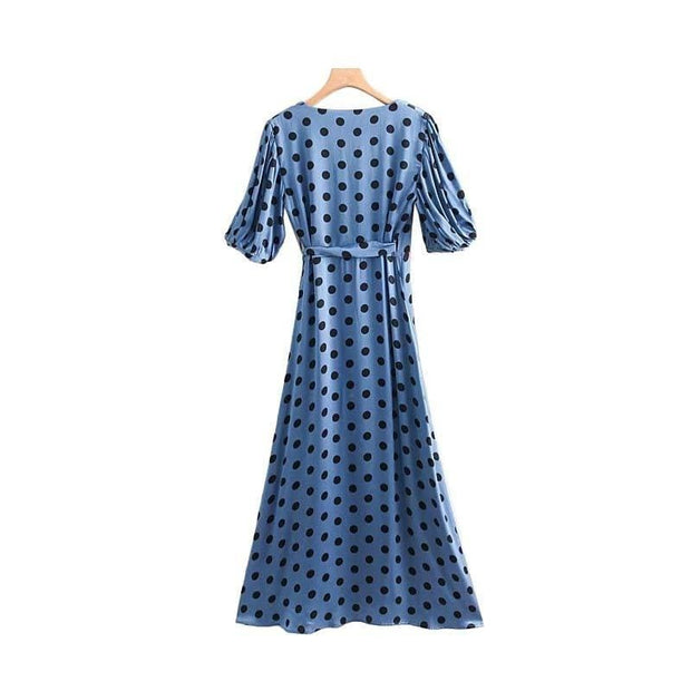 Vintage Robe Bleu