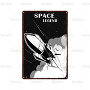 Vintage Rocket Poster