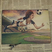 Vintage Sport Poster Femme
