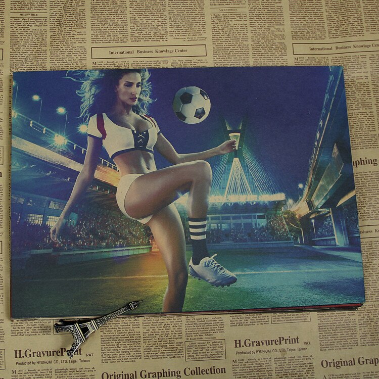 Vintage Sport Poster Femme