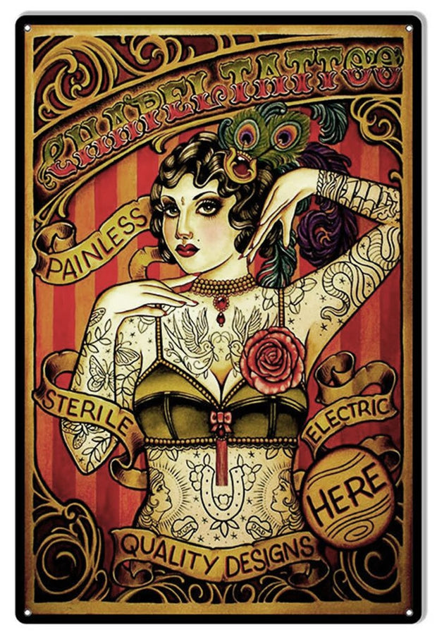 Vintage Tattoo Poster