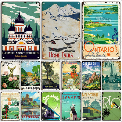 Vintage Travel Poster Prints