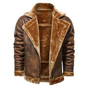 Vintage Veste Fausse Fourrure